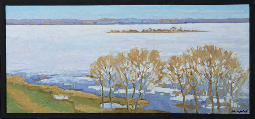 Нестерова Анастасия Михайловна.  Весна на озере Неро